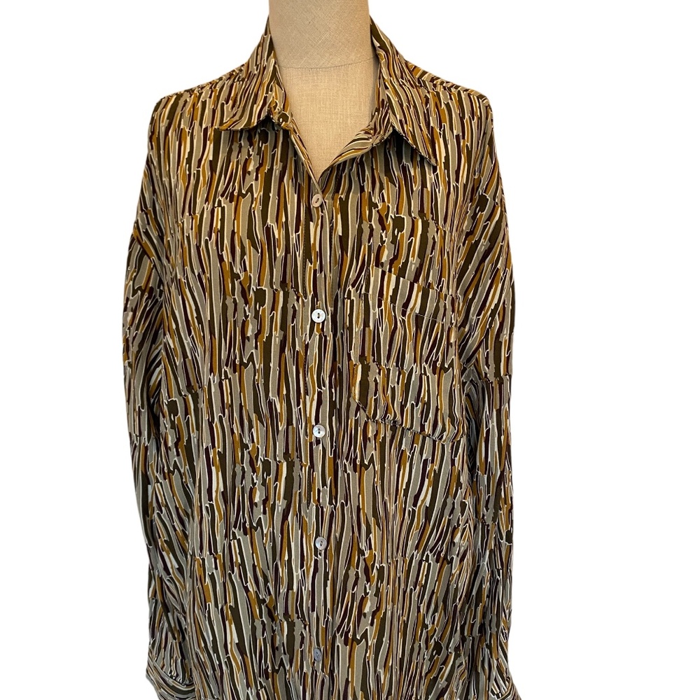 Earthy Tones Blouse